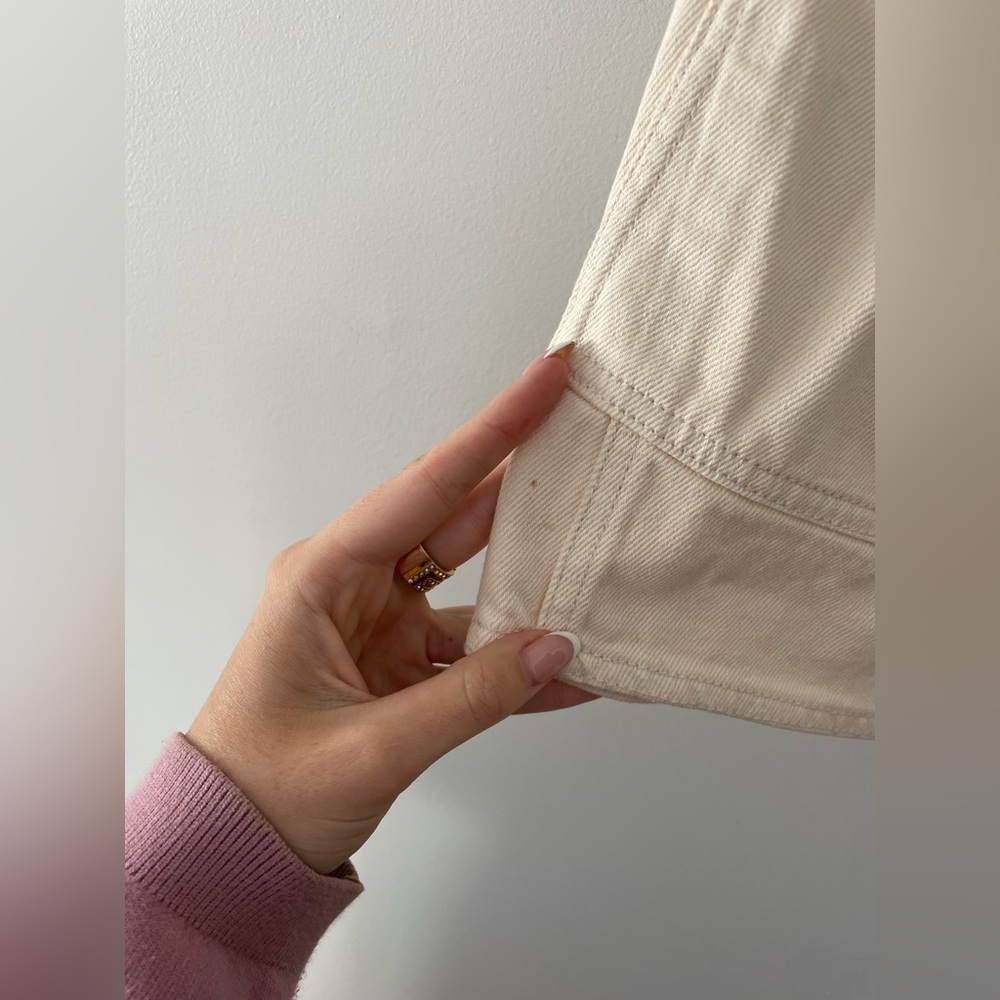 H&M Wrapover Tie High-Waisted Twill Skirt‎ - Picture 9 of 9